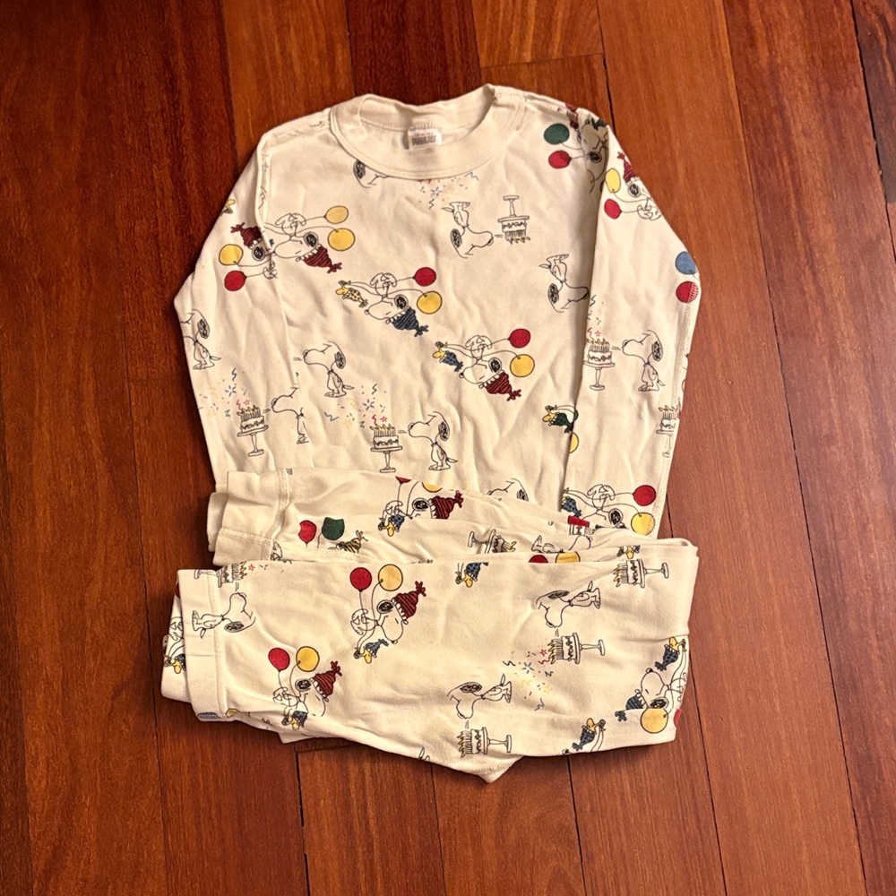 Hanna Andersson Peanuts Birthday Pajama Set